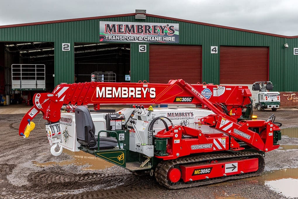 Membreys-Crane-MC305-Mini-Crawler